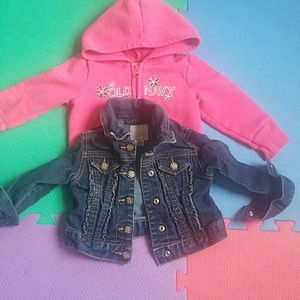 Old navy baby girl jacket bundle